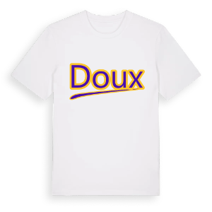 Doux baseball t-shirt – ekologisk bomull t-shirt från Pinshirt