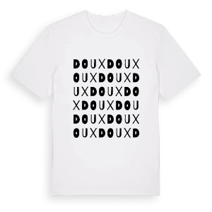 Doux ordlek t-shirt – ekologisk bomull t-shirt från Pinshirt