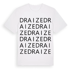 Draize ordlek t-shirt – ekologisk bomull t-shirt från Pinshirt