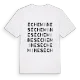 Échemines ordlek t-shirt