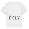 Jag älskar Écly t-shirt stort tryck