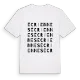 Écriennes ordlek t-shirt