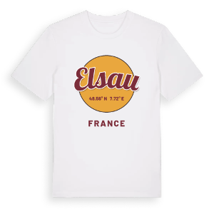 Elsau cirkel t-shirt – ekologisk bomull t-shirt från Pinshirt