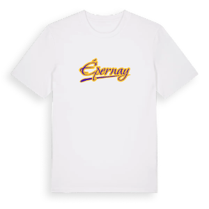 Épernay baseball t-shirt – ekologisk bomull t-shirt från Pinshirt