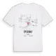 Épernay karta t-shirt