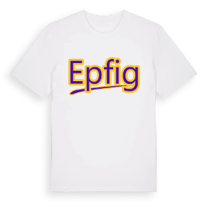 Epfig baseball t-shirt – ekologisk bomull t-shirt från Pinshirt