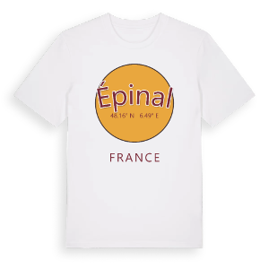 Épinal cirkel t-shirt – ekologisk bomull t-shirt från Pinshirt