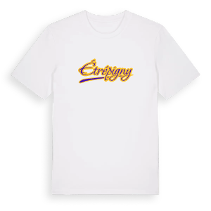 Étrépigny baseball t-shirt – ekologisk bomull t-shirt från Pinshirt