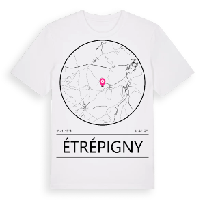 Étrépigny t-shirt – ekologisk bomull t-shirt från Pinshirt