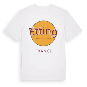Etting cirkel t-shirt – ekologisk bomull t-shirt från Pinshirt