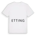 Jag älskar Etting t-shirt stort tryck