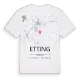 Etting karta t-shirt
