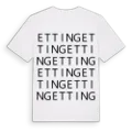 Etting ordlek t-shirt