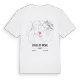 Évaux-et-Ménil karta t-shirt