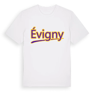 Évigny baseball t-shirt – ekologisk bomull t-shirt från Pinshirt