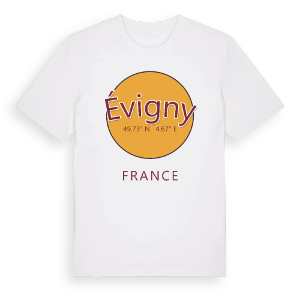 Évigny cirkel t-shirt – ekologisk bomull t-shirt från Pinshirt