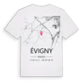 Évigny karta t-shirt