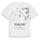 Évigny karta t-shirt