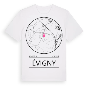 Évigny t-shirt – ekologisk bomull t-shirt från Pinshirt