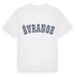 Évrange college t-shirt – ekologisk bomull t-shirt från Pinshirt