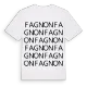 Fagnon ordlek t-shirt