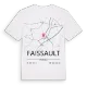 Faissault karta t-shirt
