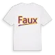Faux baseball t-shirt