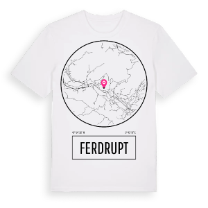 Ferdrupt t-shirt – ekologisk bomull t-shirt från Pinshirt