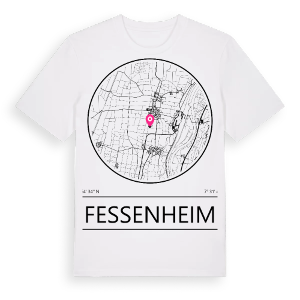 Fessenheim t-shirt – ekologisk bomull t-shirt från Pinshirt