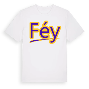 Féy baseball t-shirt – ekologisk bomull t-shirt från Pinshirt