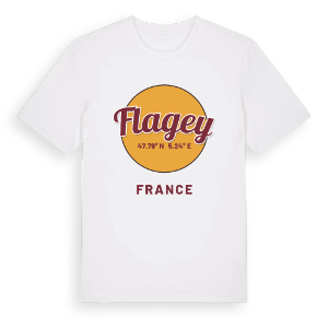 Flagey cirkel t-shirt – ekologisk bomull t-shirt från Pinshirt