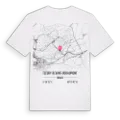 Fleury-devant-Douaumont karta t-shirt