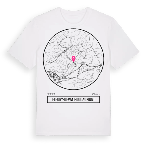 Fleury-devant-Douaumont t-shirt – ekologisk bomull t-shirt från Pinshirt