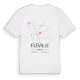 Fléville karta t-shirt