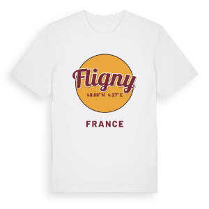Fligny cirkel t-shirt – ekologisk bomull t-shirt från Pinshirt
