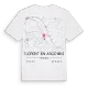 Florent-en-Argonne karta t-shirt