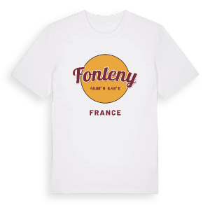 Fonteny cirkel t-shirt – ekologisk bomull t-shirt från Pinshirt