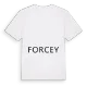 Jag älskar Forcey t-shirt stort tryck