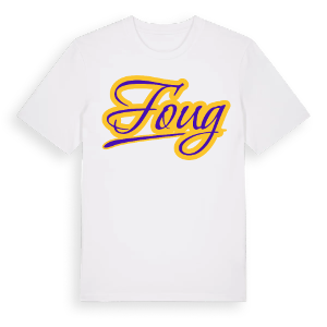 Foug baseball t-shirt – ekologisk bomull t-shirt från Pinshirt