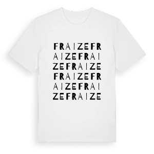 Fraize ordlek t-shirt – ekologisk bomull t-shirt från Pinshirt