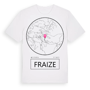 Fraize t-shirt – ekologisk bomull t-shirt från Pinshirt