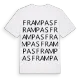 Frampas ordlek t-shirt
