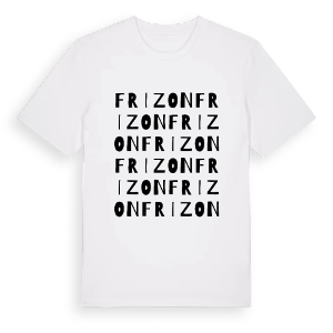 Frizon ordlek t-shirt – ekologisk bomull t-shirt från Pinshirt