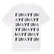Fumay ordlek t-shirt