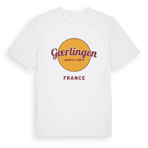 Gœrlingen cirkel t-shirt – ekologisk bomull t-shirt från Pinshirt
