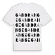 Gandrange ordlek t-shirt