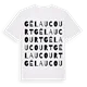 Gélaucourt ordlek t-shirt