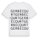 Gerbécourt ordlek t-shirt