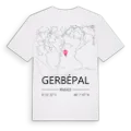 Gerbépal karta t-shirt
