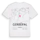 Gerbépal karta t-shirt